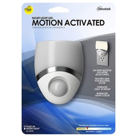 Amertac Motion Activated Led Nite Lite NL-GEOM